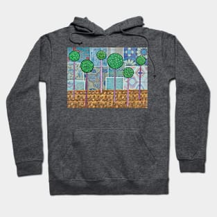 Tree collage Hoodie